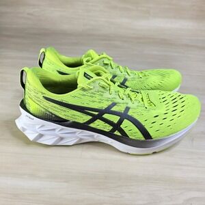Asics Novablast 2 Green Black White Athletic Running Shoes Sneakers Size 11